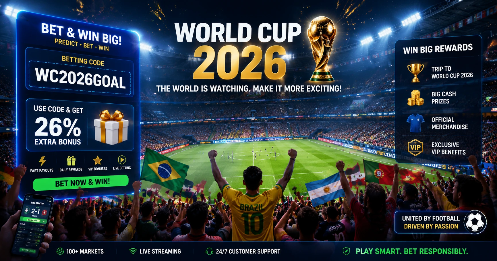 Tổng quan về mã thưởng world cup 2026 và các yếu tố liên quan - image 1 Tổng quan về mã thưởng world cup 2026 và các yếu tố liên quan - image 1