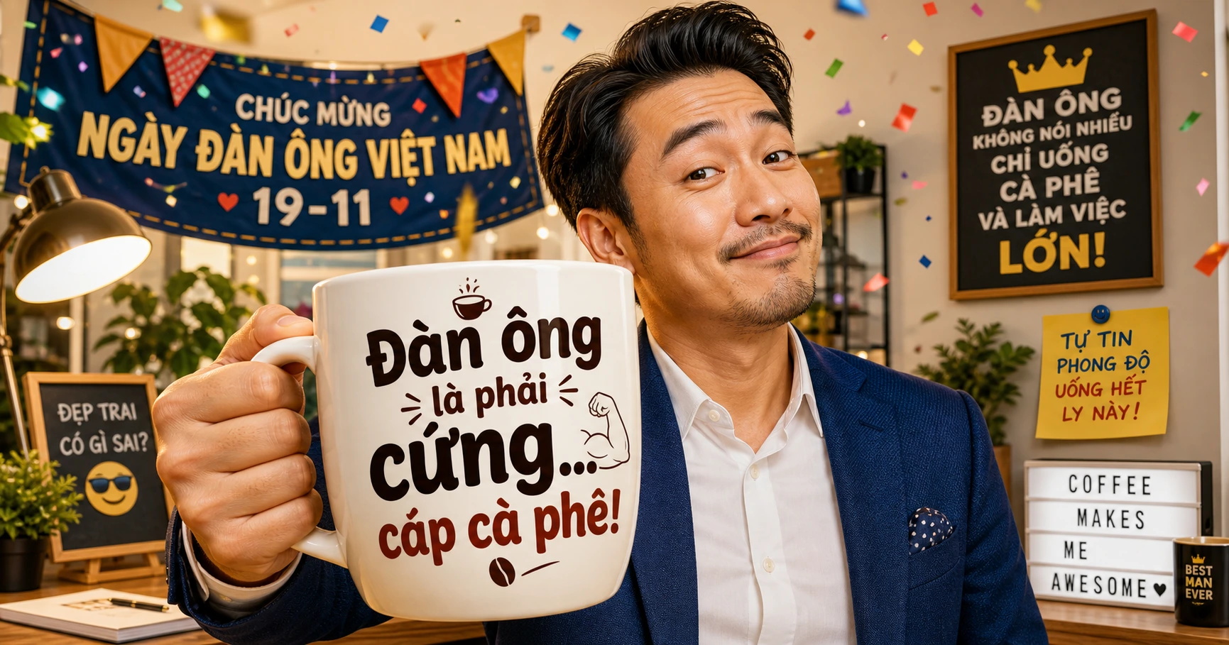 Những lời chúc ngày quốc tế đàn ông hài hước giúp bạn thể hiện phong cách độc đáo - image 2
