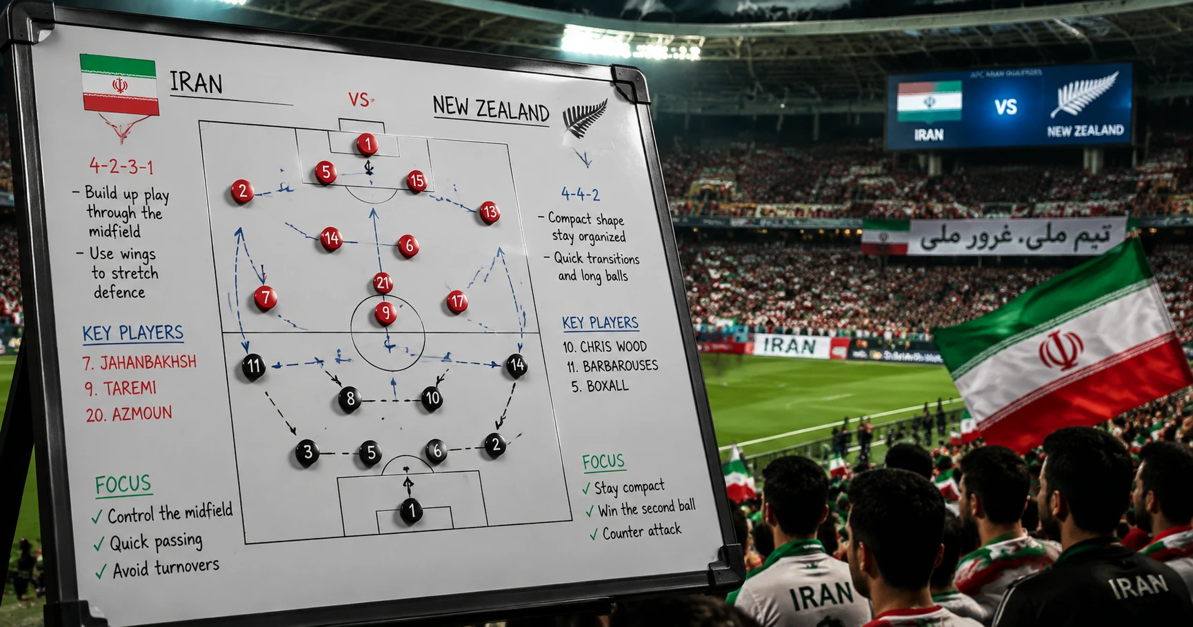 Nhận định bóng đá Iran vs New Zealand: Phân tích chi tiết và dự đoán chính xác - image 2